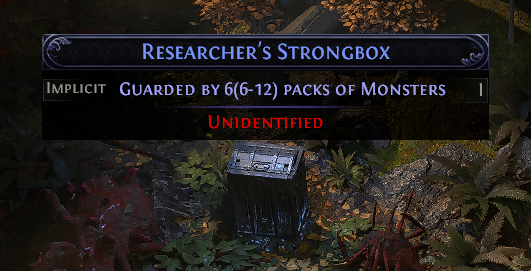 Researcher Strongbox